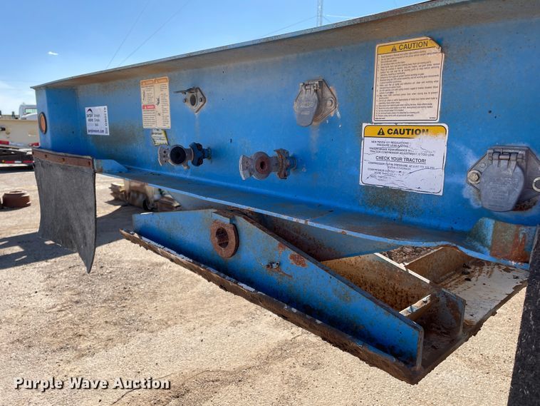 image for item DN0219 1996 Midland  bottom dump trailer