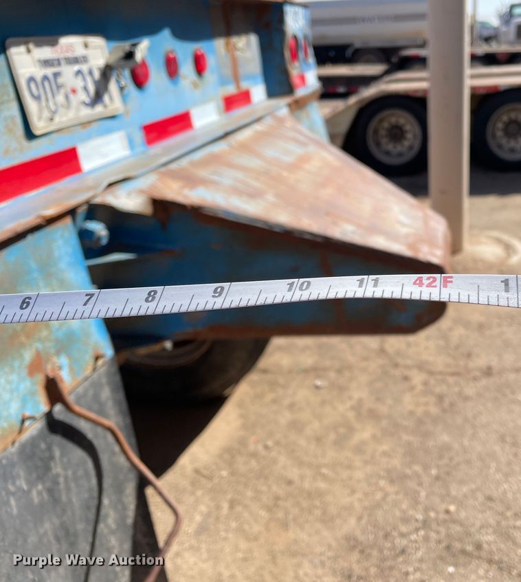 image for item DN0219 1996 Midland  bottom dump trailer