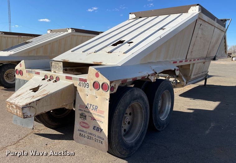 image for item DN0223 2012 CTS BDT-40  bottom dump trailer