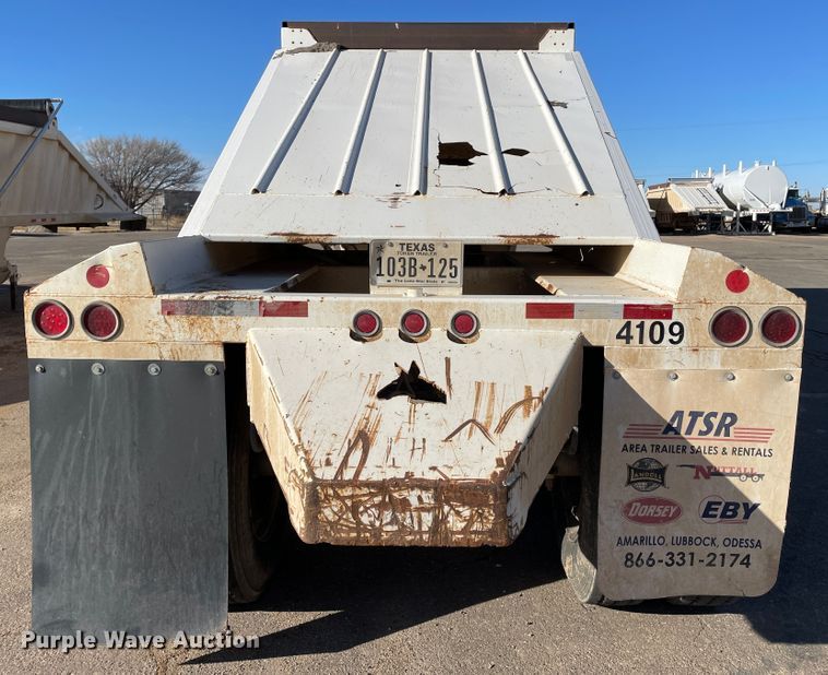 image for item DN0223 2012 CTS BDT-40  bottom dump trailer