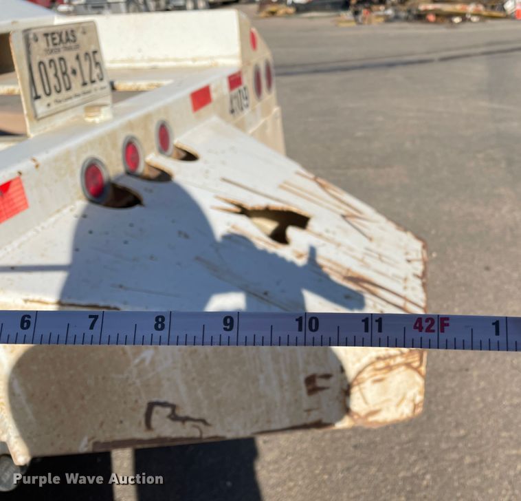 image for item DN0223 2012 CTS BDT-40  bottom dump trailer