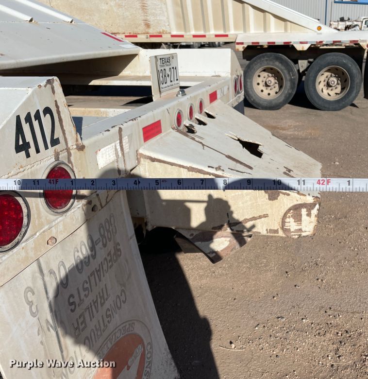 image for item DN0224 2008 CTS BDT-40  bottom dump trailer