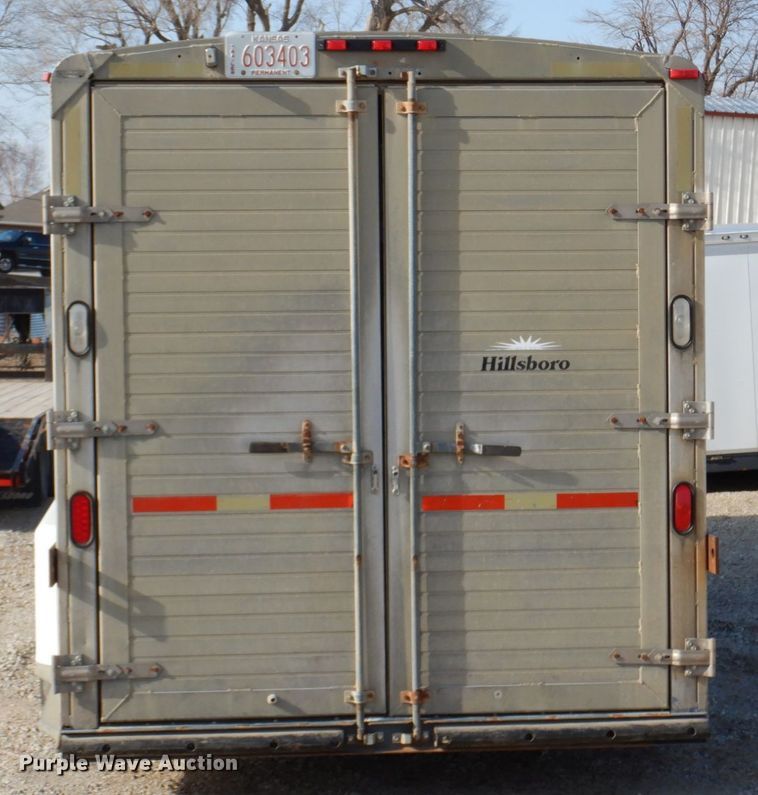 image for item DN7298 1999 Hillsboro Endura  enclosed cargo trailer