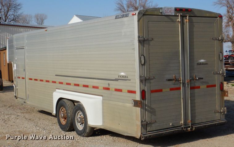 image for item DN7298 1999 Hillsboro Endura  enclosed cargo trailer