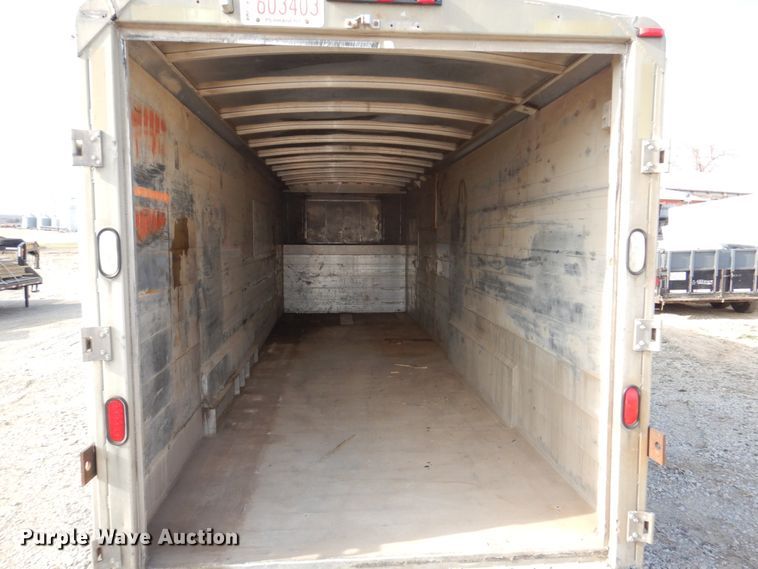 image for item DN7298 1999 Hillsboro Endura  enclosed cargo trailer