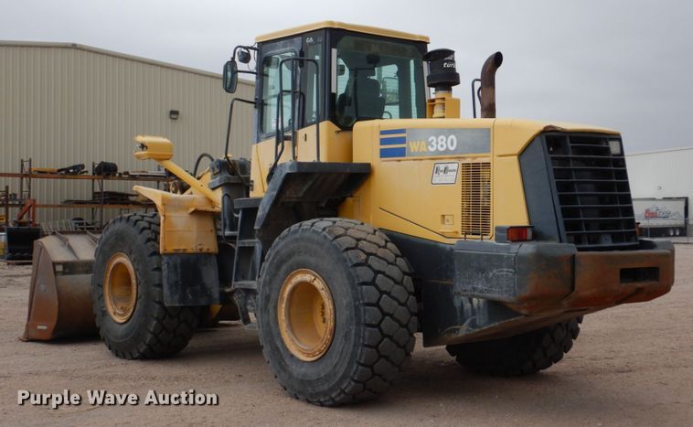 image for item DN7302 2004 Komatsu WA380-5  wheel loader