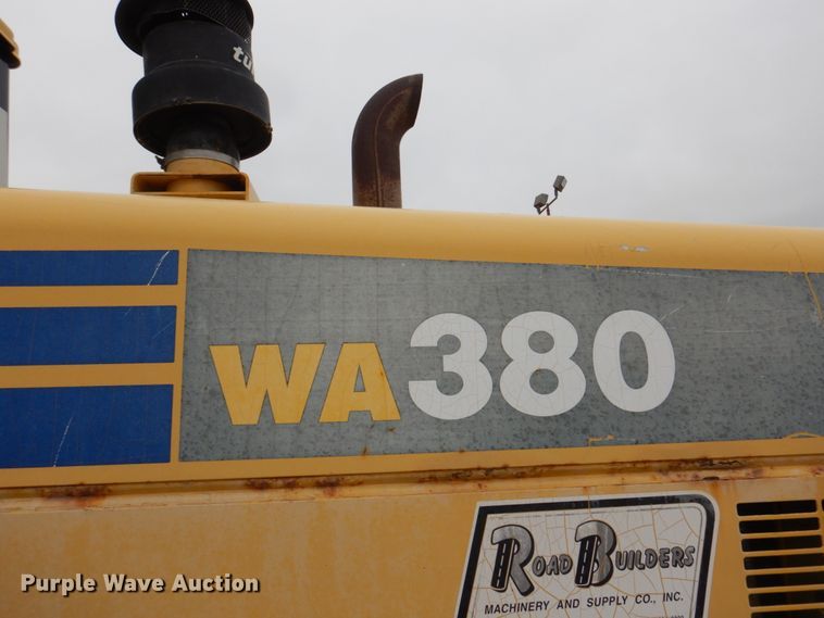 image for item DN7302 2004 Komatsu WA380-5  wheel loader