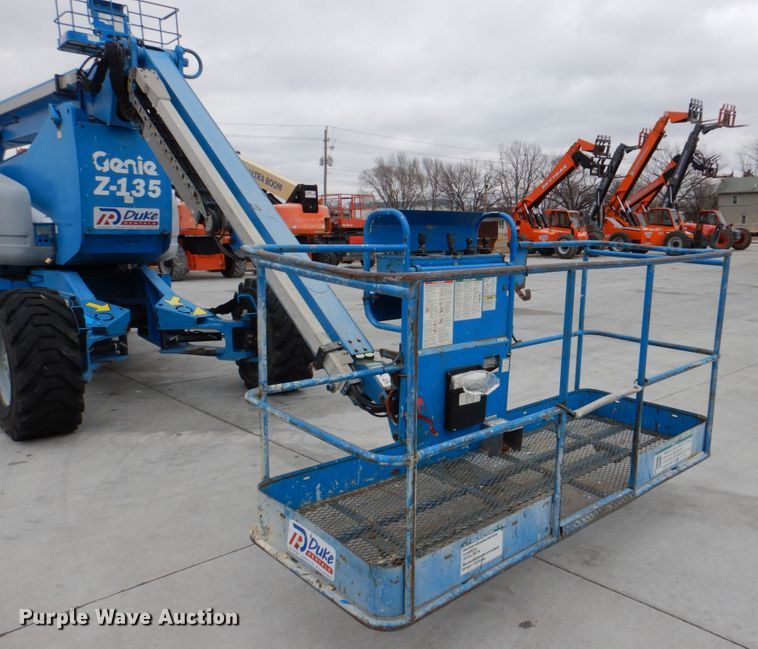 image for item DN7305 2009 Genie Z135  boom lift