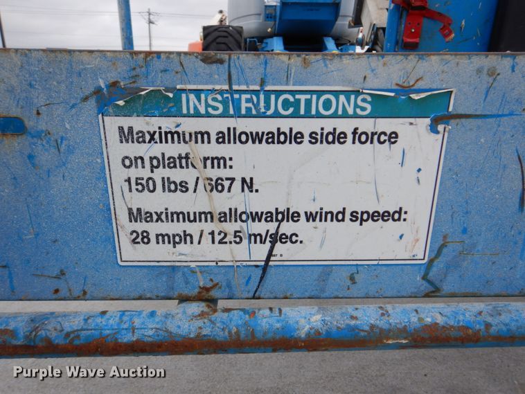 image for item DN7305 2009 Genie Z135  boom lift