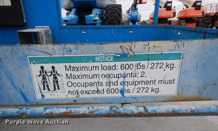 image for item DN7305 2009 Genie Z135  boom lift