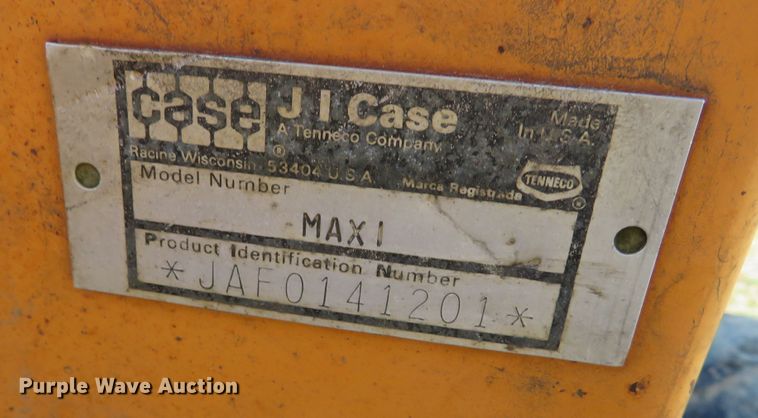 image for item DN7920 1994 Case Maxi Sneaker Series C  cable plow