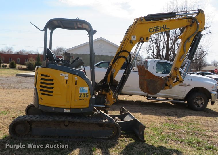 image for item DN7921 Gehl Z35 Gen II  mini excavator