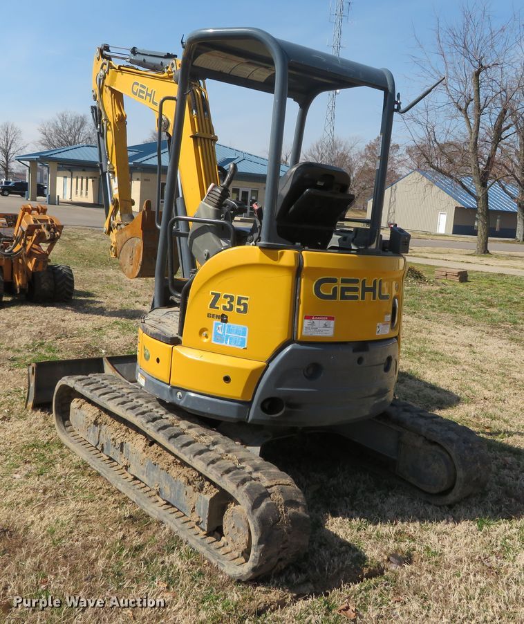 image for item DN7921 Gehl Z35 Gen II  mini excavator