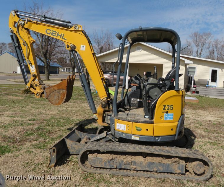 image for item DN7921 Gehl Z35 Gen II  mini excavator