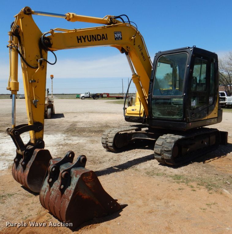 image for item DP3919 2008 Hyundai ROBEX80-7A  mini excavator