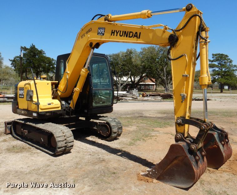 image for item DP3919 2008 Hyundai ROBEX80-7A  mini excavator