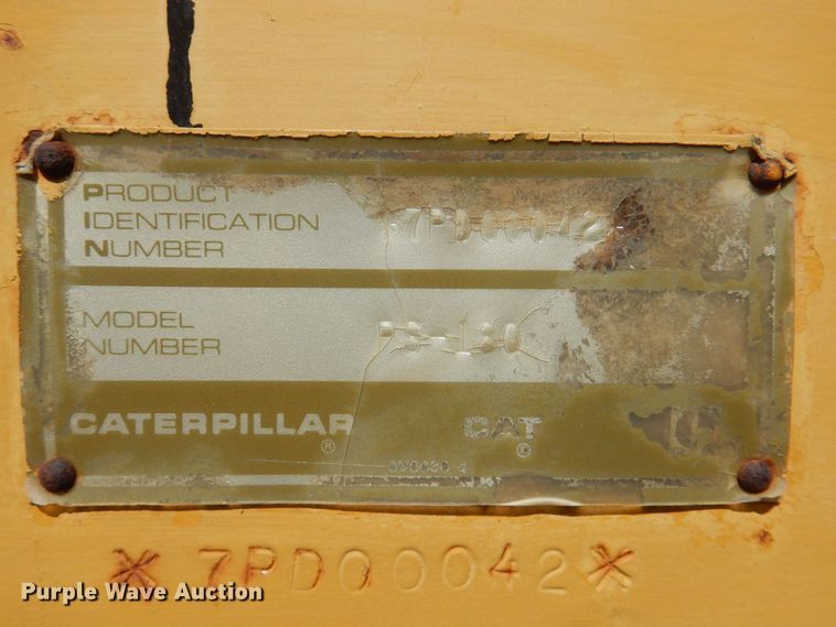 image for item DP3921 1987 Caterpillar PS-180  pneumatic roller