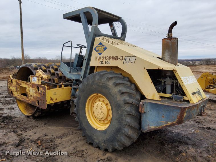 image for item DR0877 Bomag BW213PDB-3  single drum vibratory roller