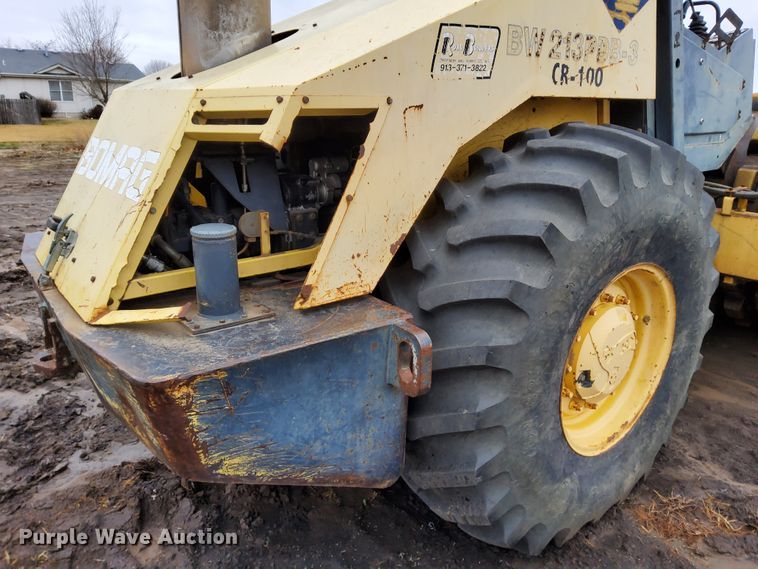 image for item DR0877 Bomag BW213PDB-3  single drum vibratory roller