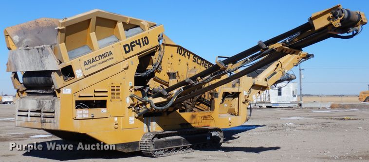 image for item DR1118 2013 Anaconda DF410  screen