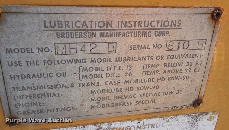 image for item DR1125 BMC MH42 B  concrete breaker