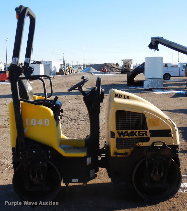image for item EP9725 2008 Wacker RD16  double drum vibratory roller