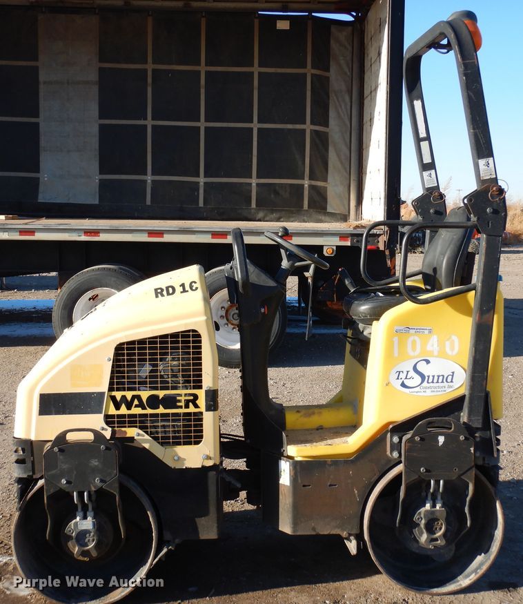 image for item EP9725 2008 Wacker RD16  double drum vibratory roller