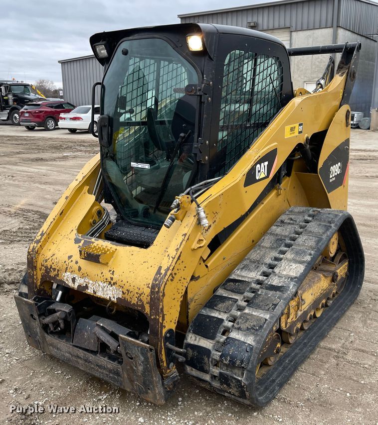 image for item FV9412 2012 Caterpillar 289C2  tracked skid steer loader