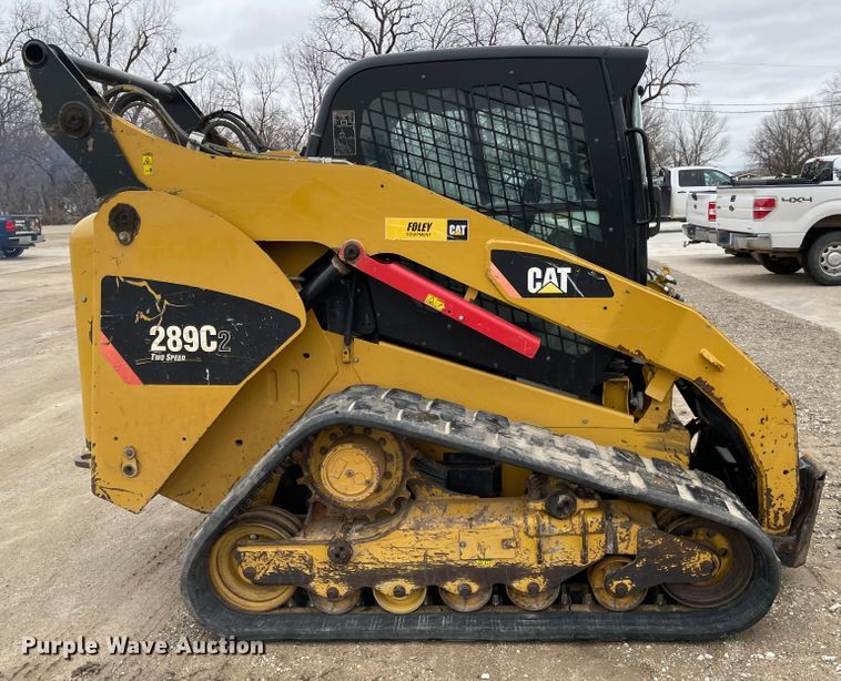 image for item FV9412 2012 Caterpillar 289C2  tracked skid steer loader