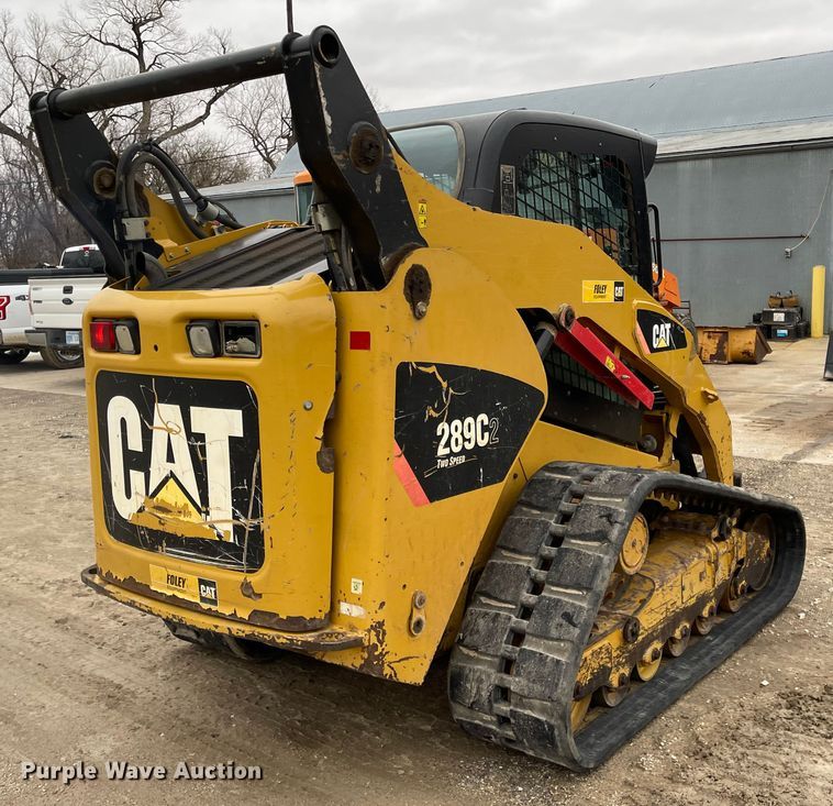 image for item FV9412 2012 Caterpillar 289C2  tracked skid steer loader