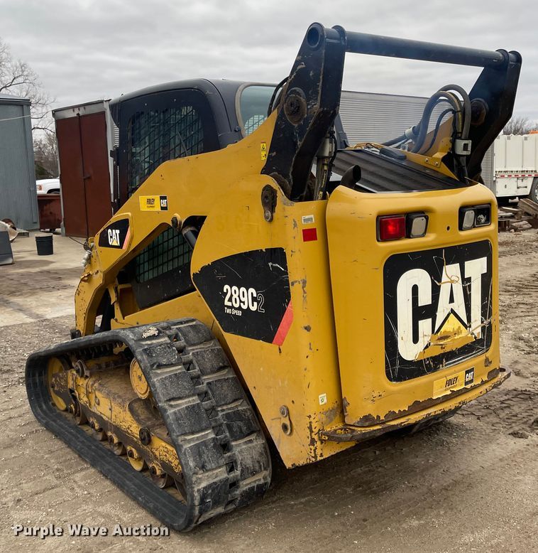 image for item FV9412 2012 Caterpillar 289C2  tracked skid steer loader