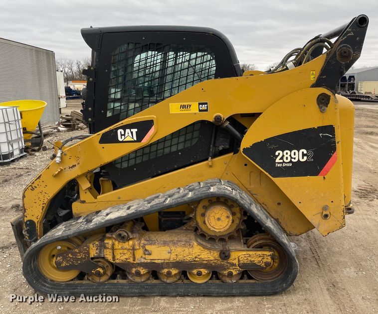image for item FV9412 2012 Caterpillar 289C2  tracked skid steer loader