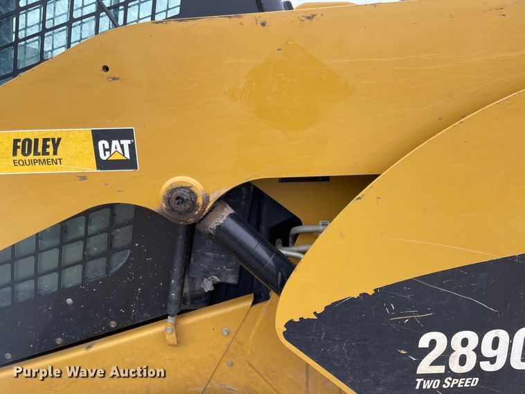 image for item FV9412 2012 Caterpillar 289C2  tracked skid steer loader
