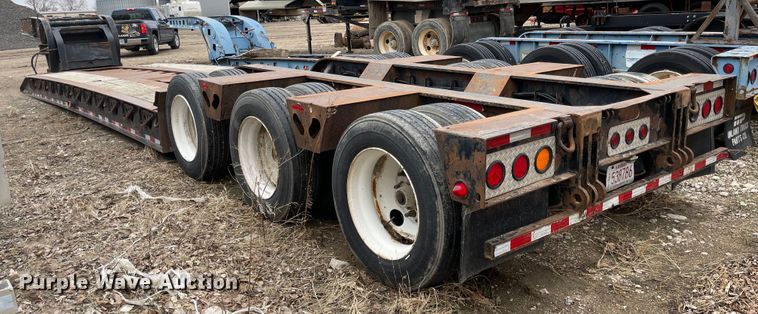 image for item FV9414 2008 XL  lowboy equipment trailer