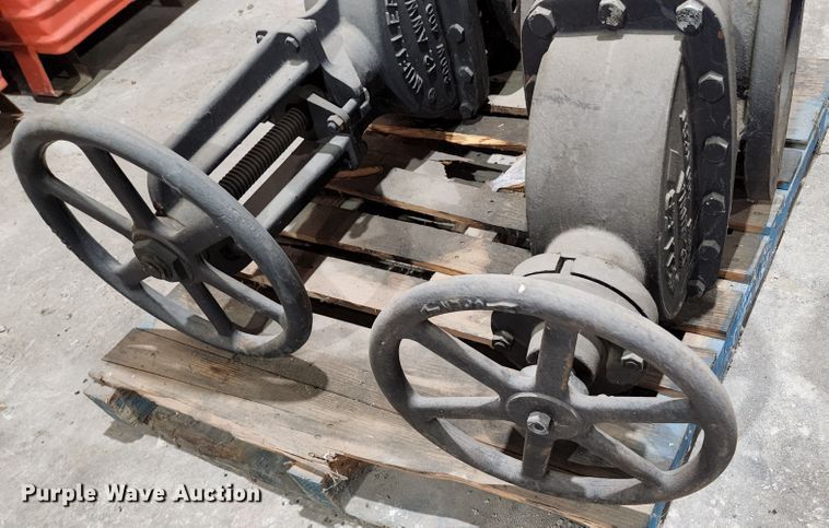 image for item HK9404 (2) Mueller 12" flanged gate valves