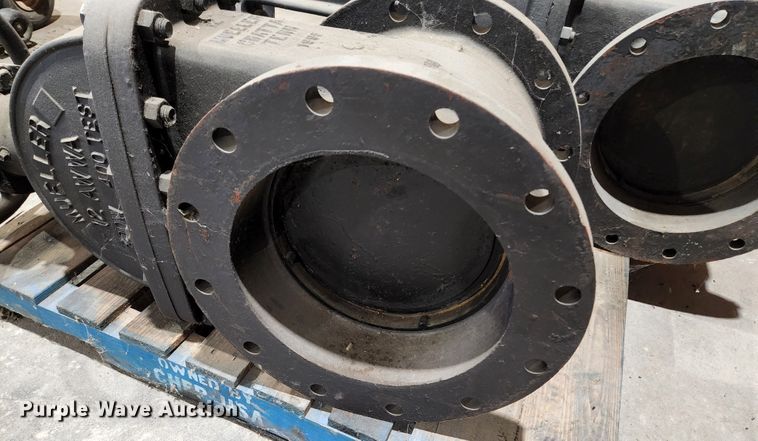 image for item HK9404 (2) Mueller 12" flanged gate valves