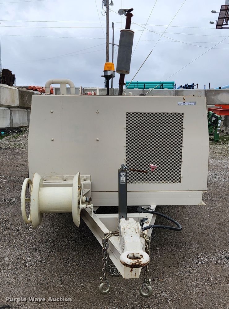 image for item HK9410 1988 Aquatech EJ-600E  sewer jetter trailer