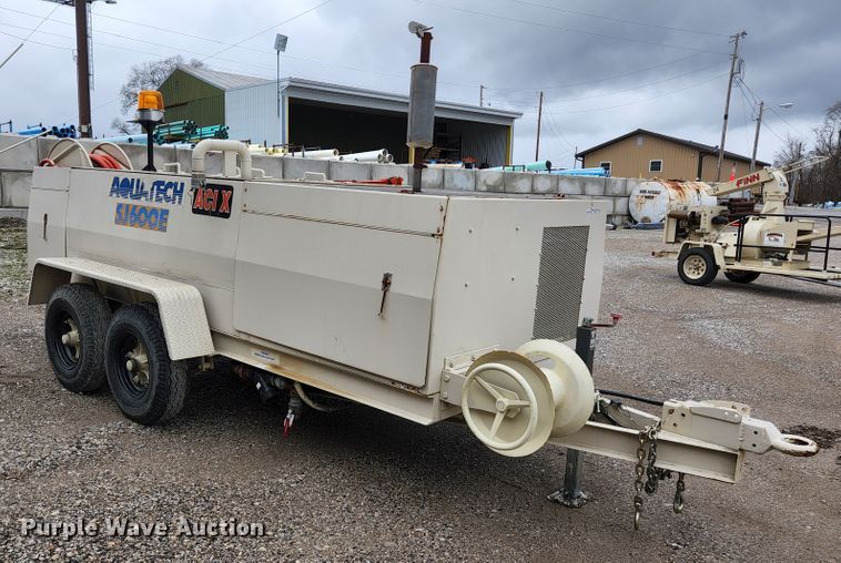 image for item HK9410 1988 Aquatech EJ-600E  sewer jetter trailer