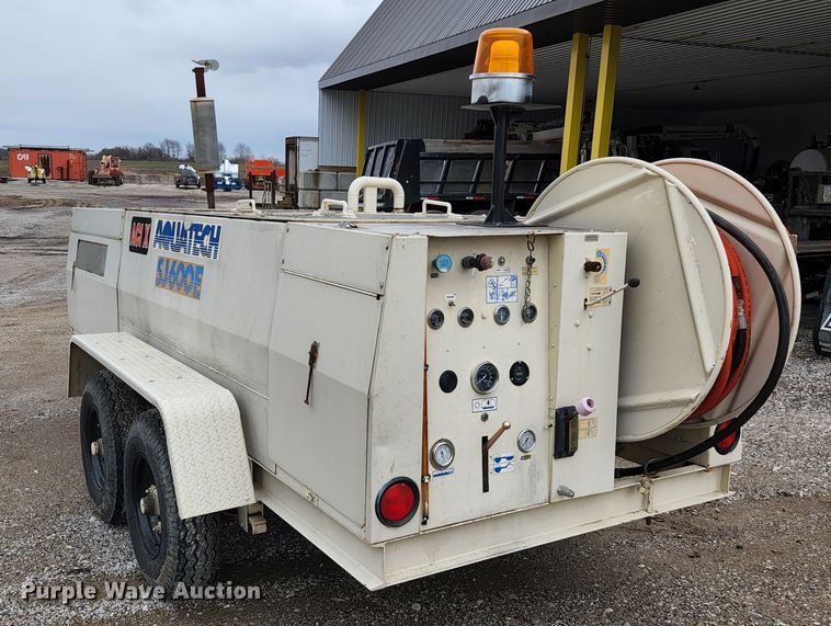 image for item HK9410 1988 Aquatech EJ-600E  sewer jetter trailer