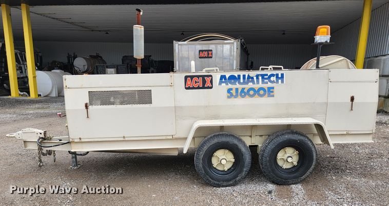 image for item HK9410 1988 Aquatech EJ-600E  sewer jetter trailer