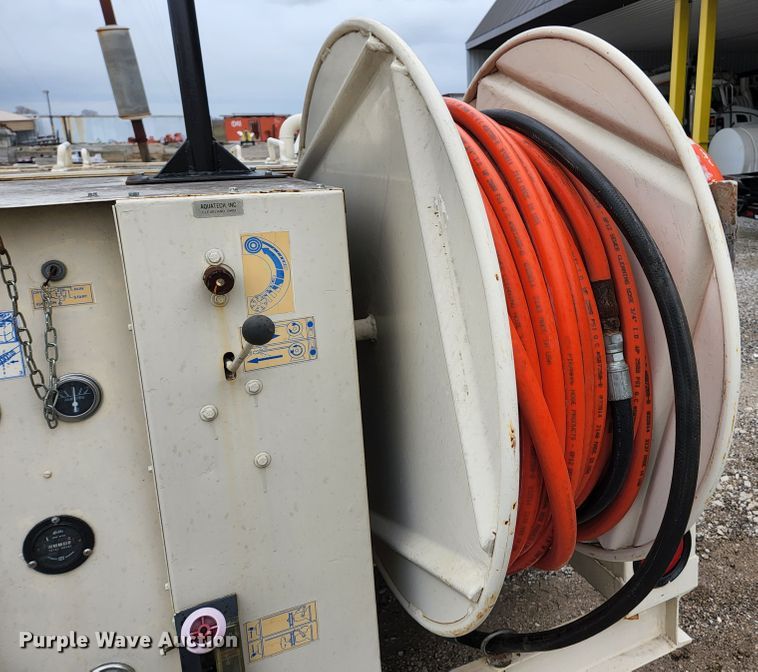 image for item HK9410 1988 Aquatech EJ-600E  sewer jetter trailer