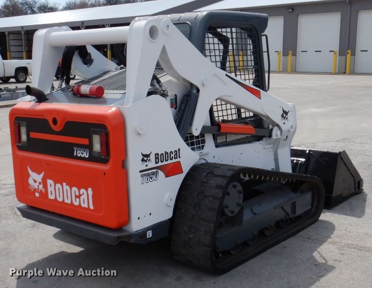 image for item HK9456 2016 Bobcat T650  tracked skid steer loader