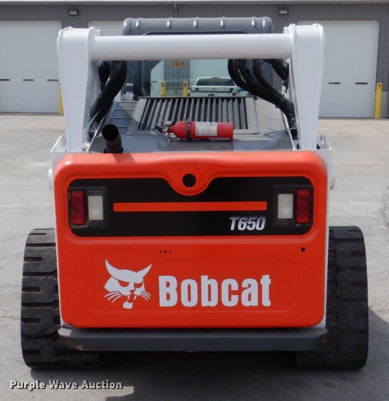 image for item HK9456 2016 Bobcat T650  tracked skid steer loader