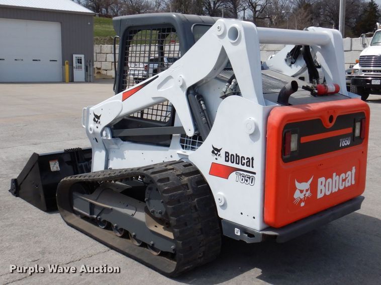 image for item HK9457 2016 Bobcat T650  tracked skid steer loader