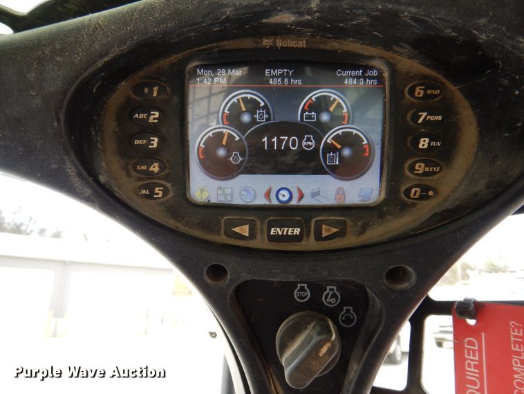 image for item HK9457 2016 Bobcat T650  tracked skid steer loader