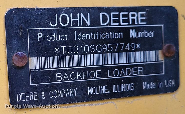 image for item IF9395 2006 John Deere 310SG  backhoe
