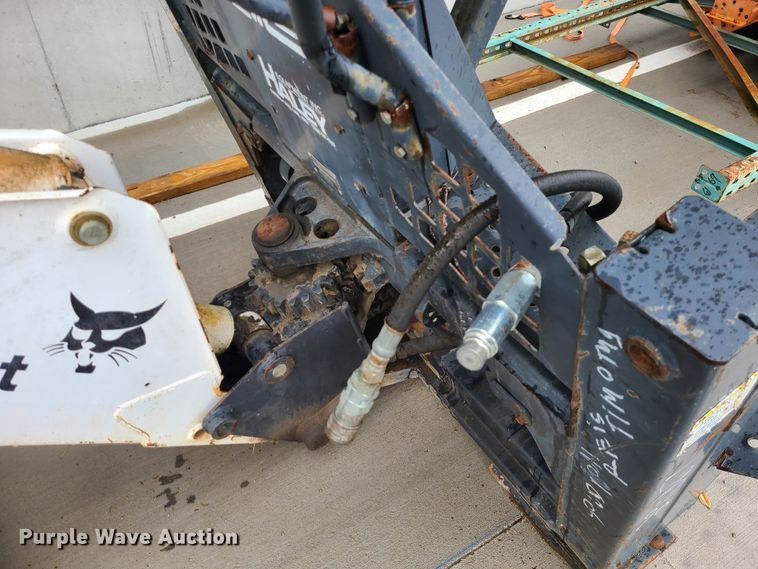 image for item IF9407 Bobcat 607 backhoe skid steer attachment