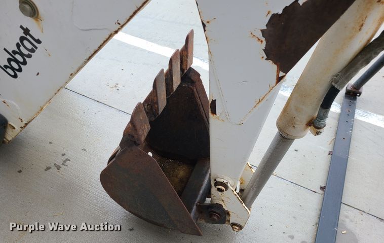 image for item IF9407 Bobcat 607 backhoe skid steer attachment