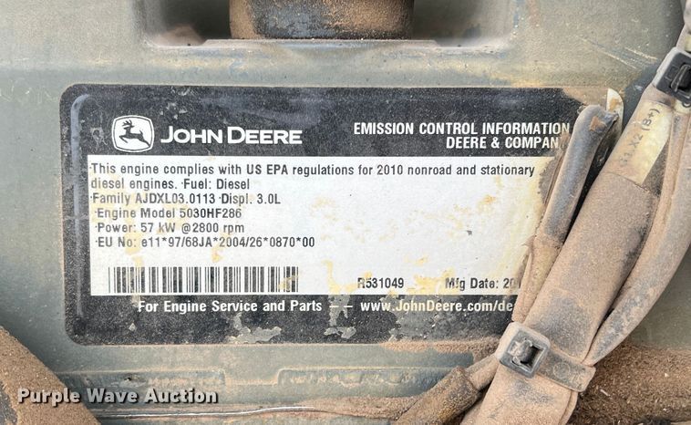 image for item IG9280 2010 John Deere 304J  wheel loader