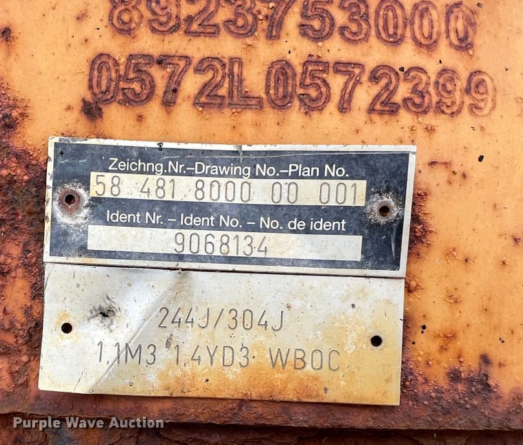 image for item IG9280 2010 John Deere 304J  wheel loader